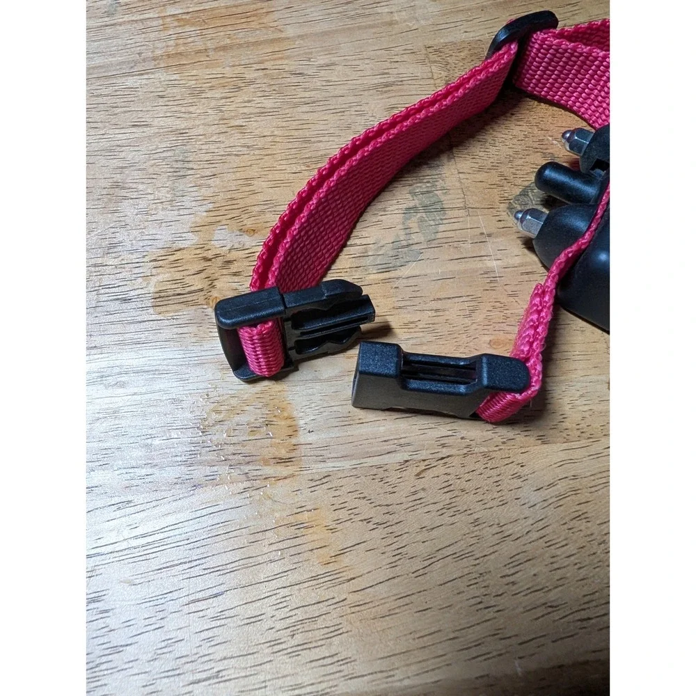 PetSafe BC-103 OM Bark Control Collar Pink Nylon Strap Adjustable small dead bat